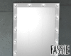 Modern White Mirror