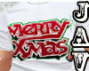 Merry X-Mas Graffiti Wht