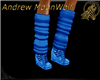 Leg Warmers Blue