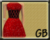 [GB]Curvy Red ShortDress
