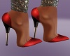 (E5lN) Red Laaren Heels