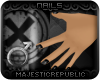 m|r Nails Black V2 - M