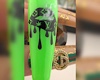Splash Green Nails