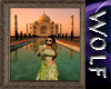 Jade Taj Mahal portrait