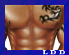LDD-Nip Rings Male BLACK
