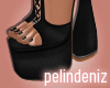 [P] Celline black heels