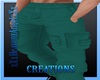 Teal Crago Pants