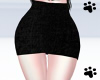 .M. Black Winter Skirt