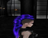 Punk purple hair