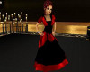 Red&Black Evening Dress