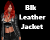Blk Leather Jacket