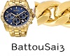GOLD Watch & Bracelet.5