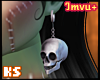 Skull Earrings - (S.H)
