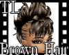 [TL]Brown Mohawk Hair