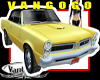 VG Yellow 1965 musclecar