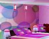 pink bubble room