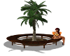 LK Palm Tree Bench