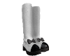 C'nel Fur Boots White