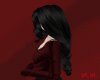 {M} Black Wavy Hair