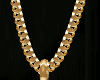 Jordan dogtag chain gold