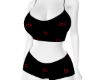 red hearts set
