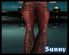 *SW*Red Plaid Flares RL