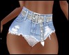 *ES*SHORT JEANS SILVER M