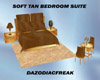 Soft Tan Bedroom Suite