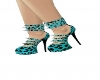 Spiked Blue Leopard