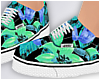 {F} Floral Canvas Shoes