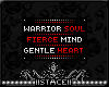S! Warrior Soul Badge
