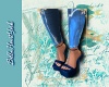 Agate Blue Heels
