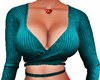 MM..TURQUOISE BUSTY TOP