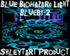 Blue Biohazard Light