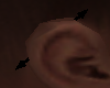 EAR SPIKE BLACK  R