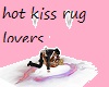 HOt lovers rug/big kiss