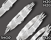 L Bracelets Spiker White