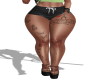Black Shorts + Tatoo