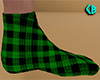 Green Socks Plaid (M)
