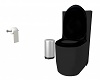 Black Toilet