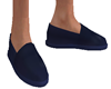 Navy Blue Canvas Shoes