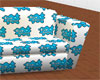 Blue Amoeba Logo Couch