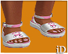 iD: Pink Cow Sandals KID