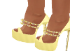 FRILL SHOES YELLOW
