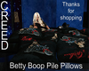 Betty Boop Pile Pillows