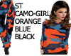 ST CamoGIRL SHEER ORANGE