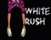 white rush baw tee T