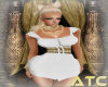 XXL White Afina Dress