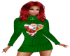 Santa Green Sweater RLS