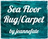 Sea Floor Rug / Carpet